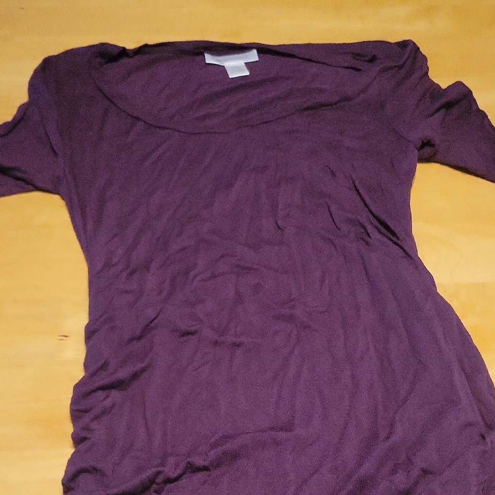 Motherhood Rich Purple Blouse